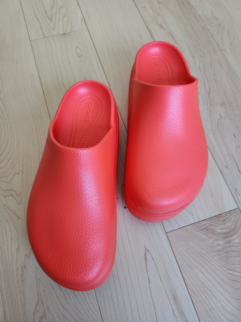 Crocs Dylan Platform Clogs - Starfish(Bright Orange) US7